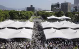 Hiroshima nghiêng mình tưởng niệm các nạn nhân thảm họa bom nguyên tử